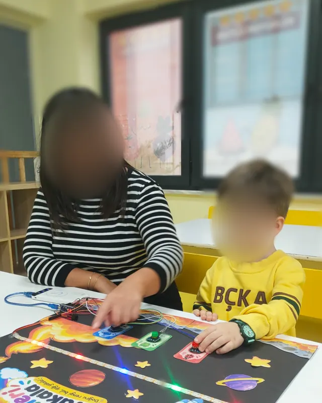 Branş derslerinden bir kare